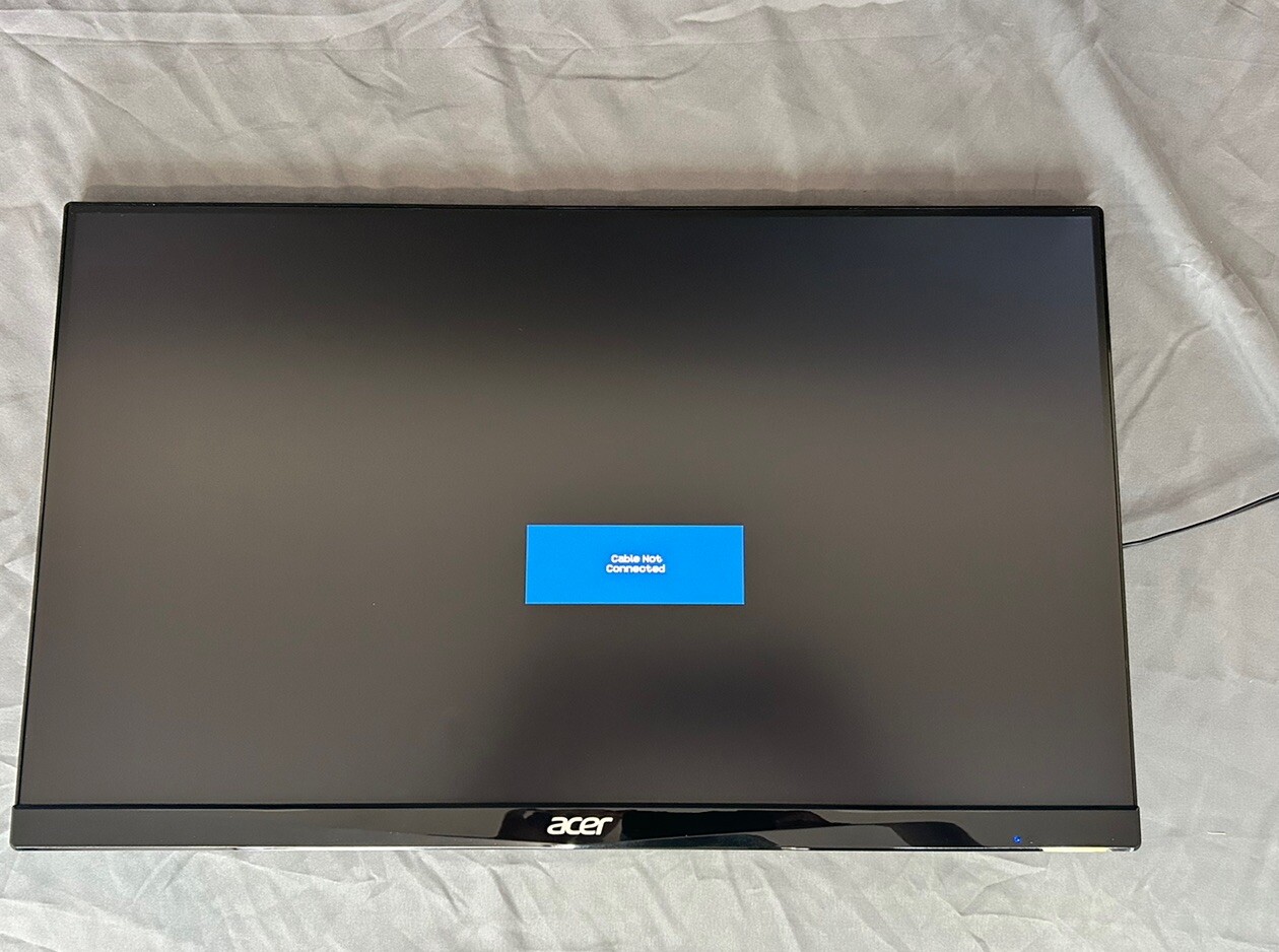 Acer R240HY 23.8 in Widescreen LED Monitor Zero Frame 1920x1080 Home Office