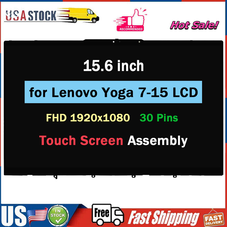 15.6" for Lenovo Yoga 7-15 7-15ITL5 5D10S39671 5D10S39687 LCD Touch Screen FHD