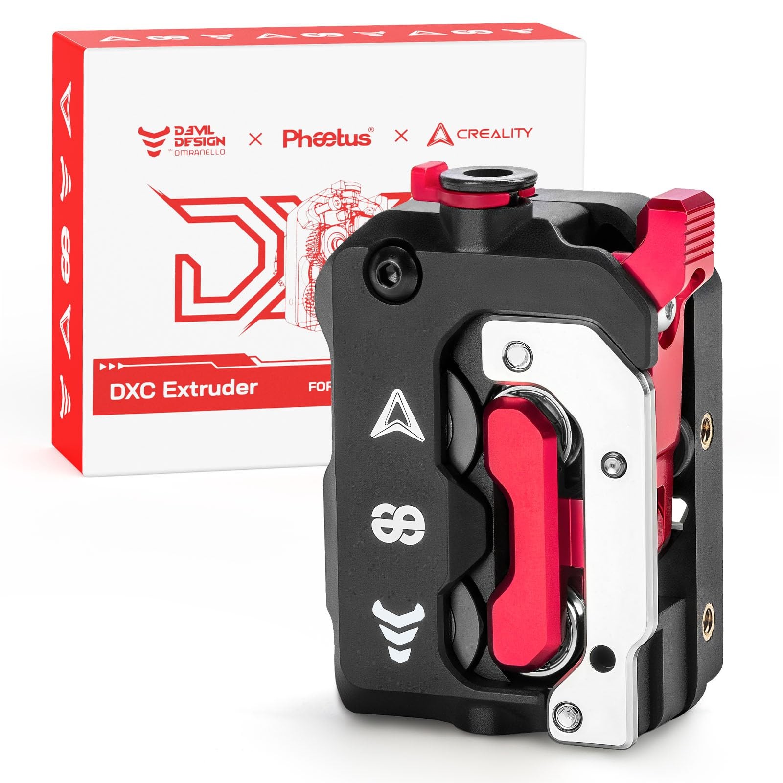 Creality DXC Extruder, K1 SE/K1C/K1/K1 Max Upgrade Extruder Kit with Smart Fi...