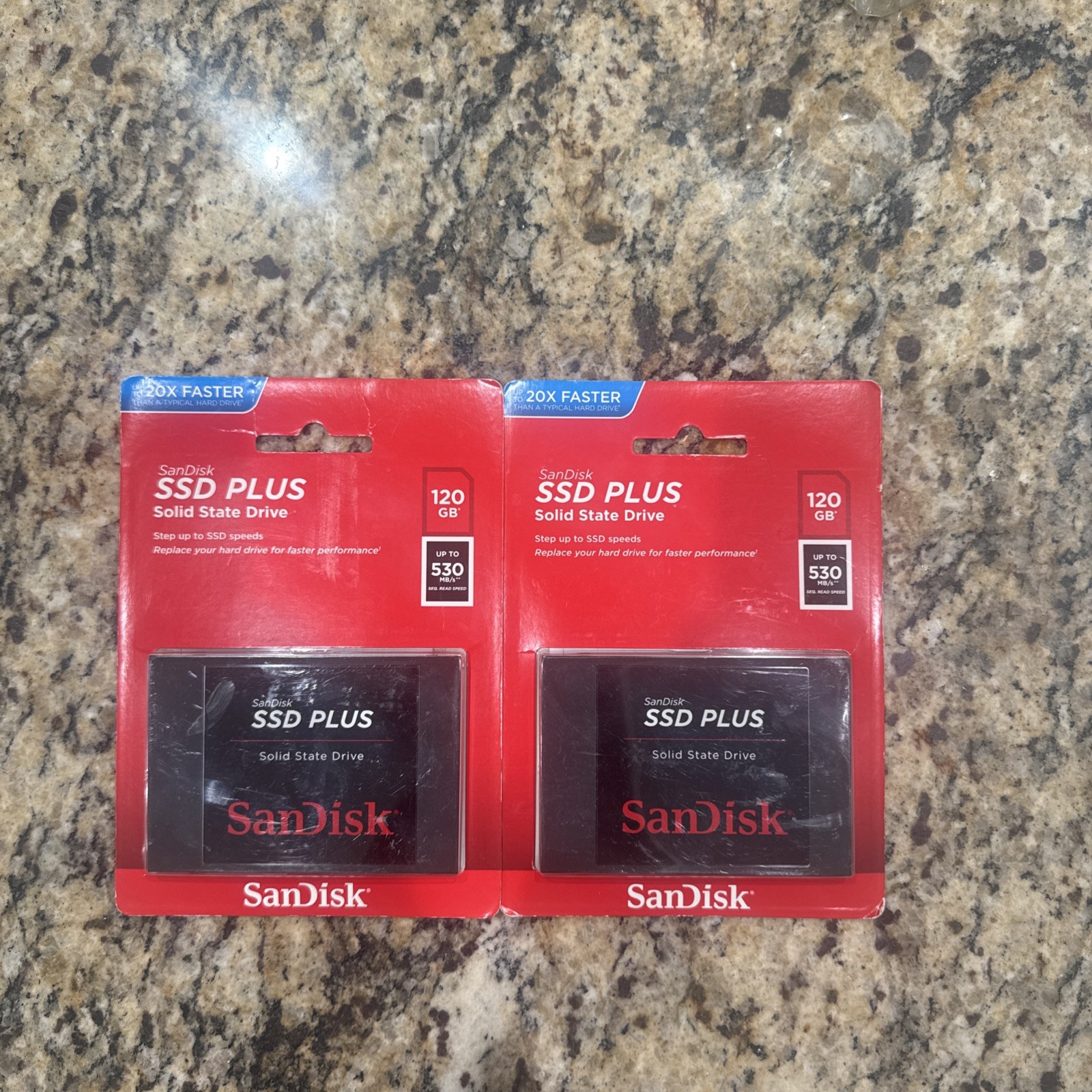 SanDisk SSD Plus 120GB Internal SSD 2.5" SATA III Solid State Drive New Sealed 