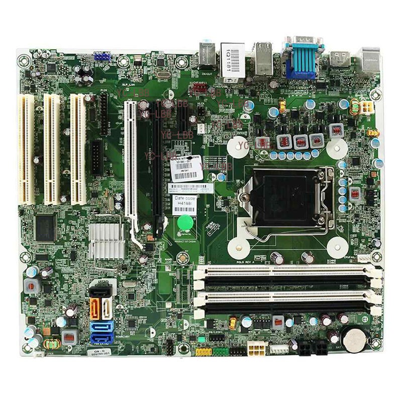 For HP 8100 8180 Elite CMT Motherboard LGA1156 DDR3 SDRAM 531990-001 505799-001