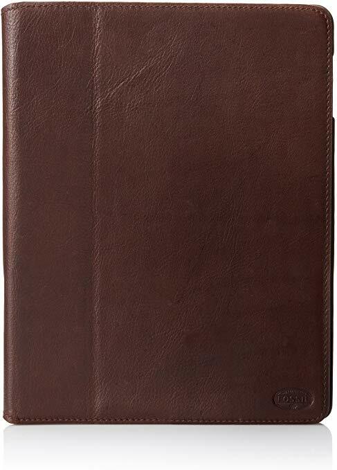 Fossil Men's Estate Tablet Easel-Dark Brown