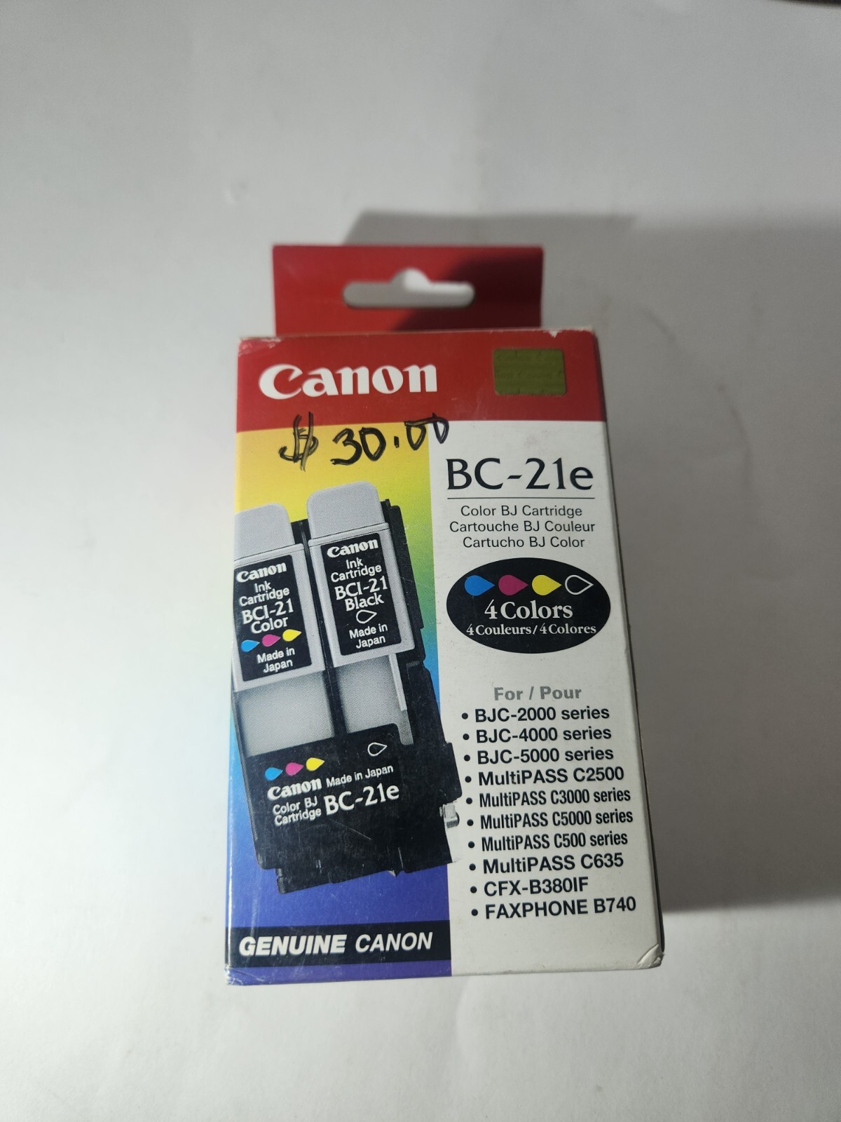 Original Canon Print Head BC-21e for Bjc 2000 4000 5000 Multipass C25 C30 C50exp