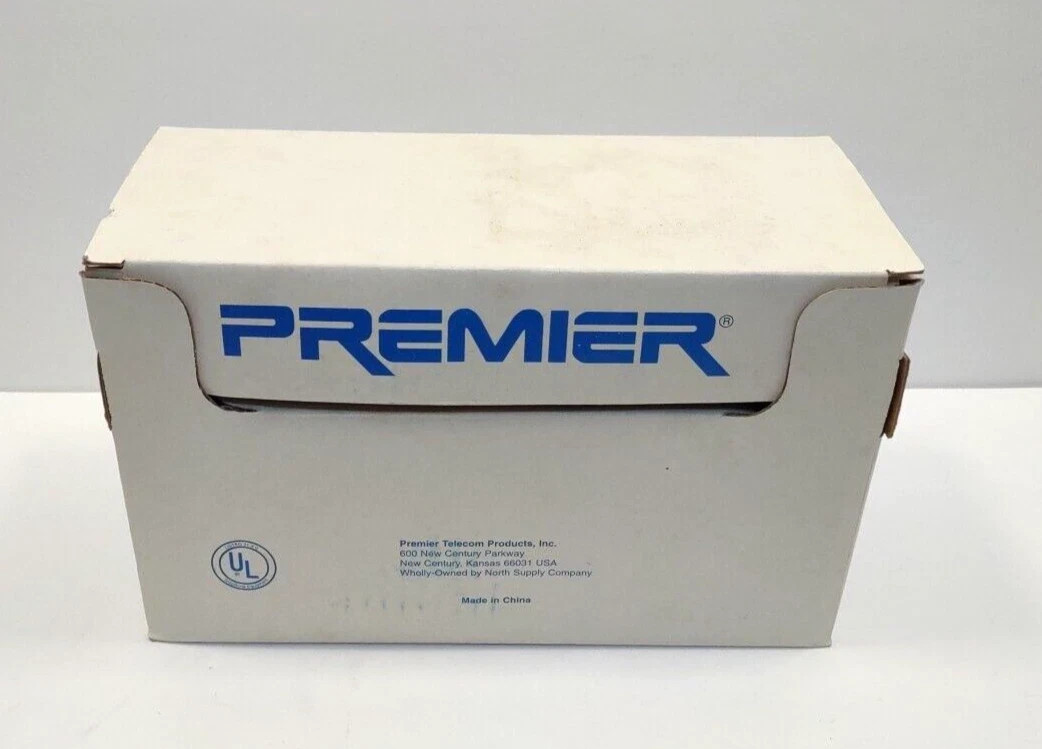 Lot of 8 Premiere HAC 2554 Wall Telephone Tone Dial Phone Hearing Aid Compatible