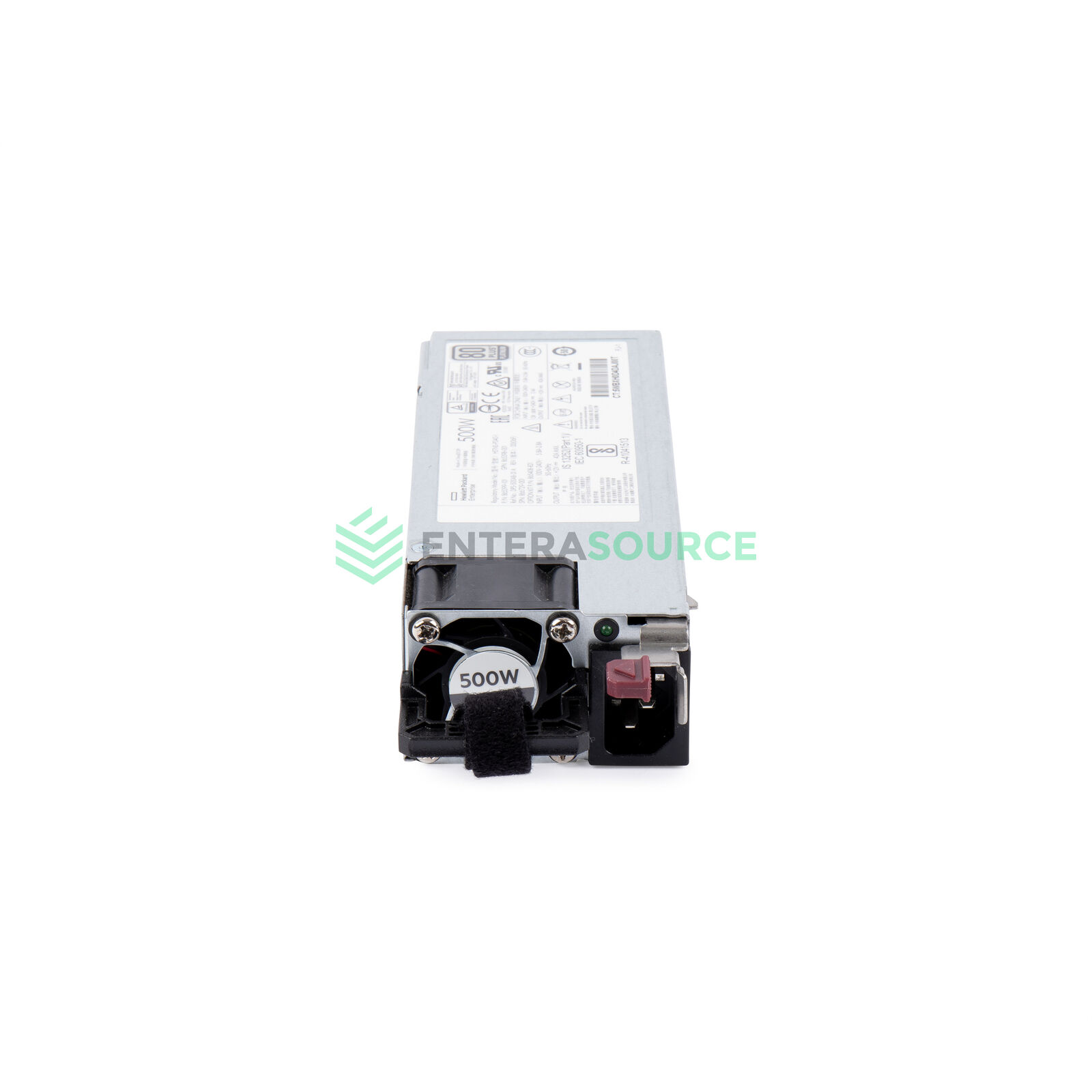HPE 865399-101 Gen10 500W FS 80+ Platinum Hot Plug Low Halogen AC Power Supply