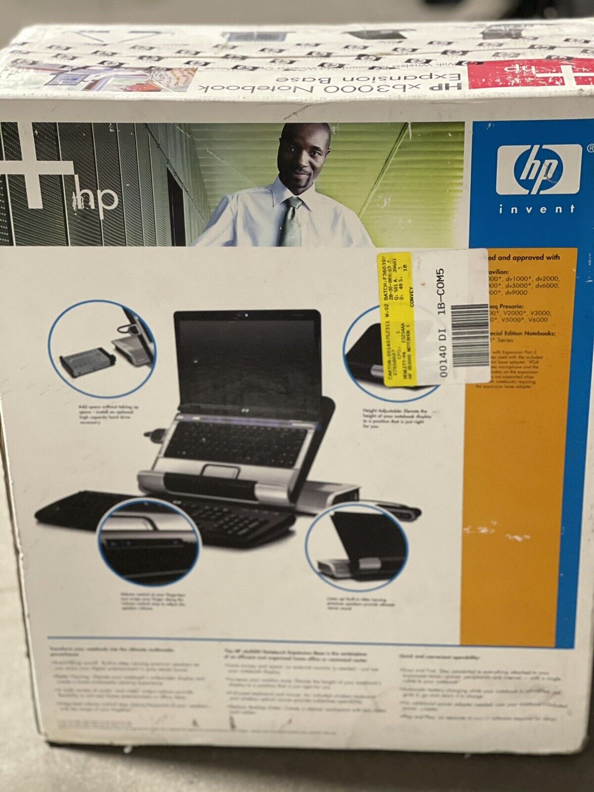 ✅BRAND NEW✅Hp xb3000 Notebook Expansion Base W Wireless Mouse Keyboard &Charging