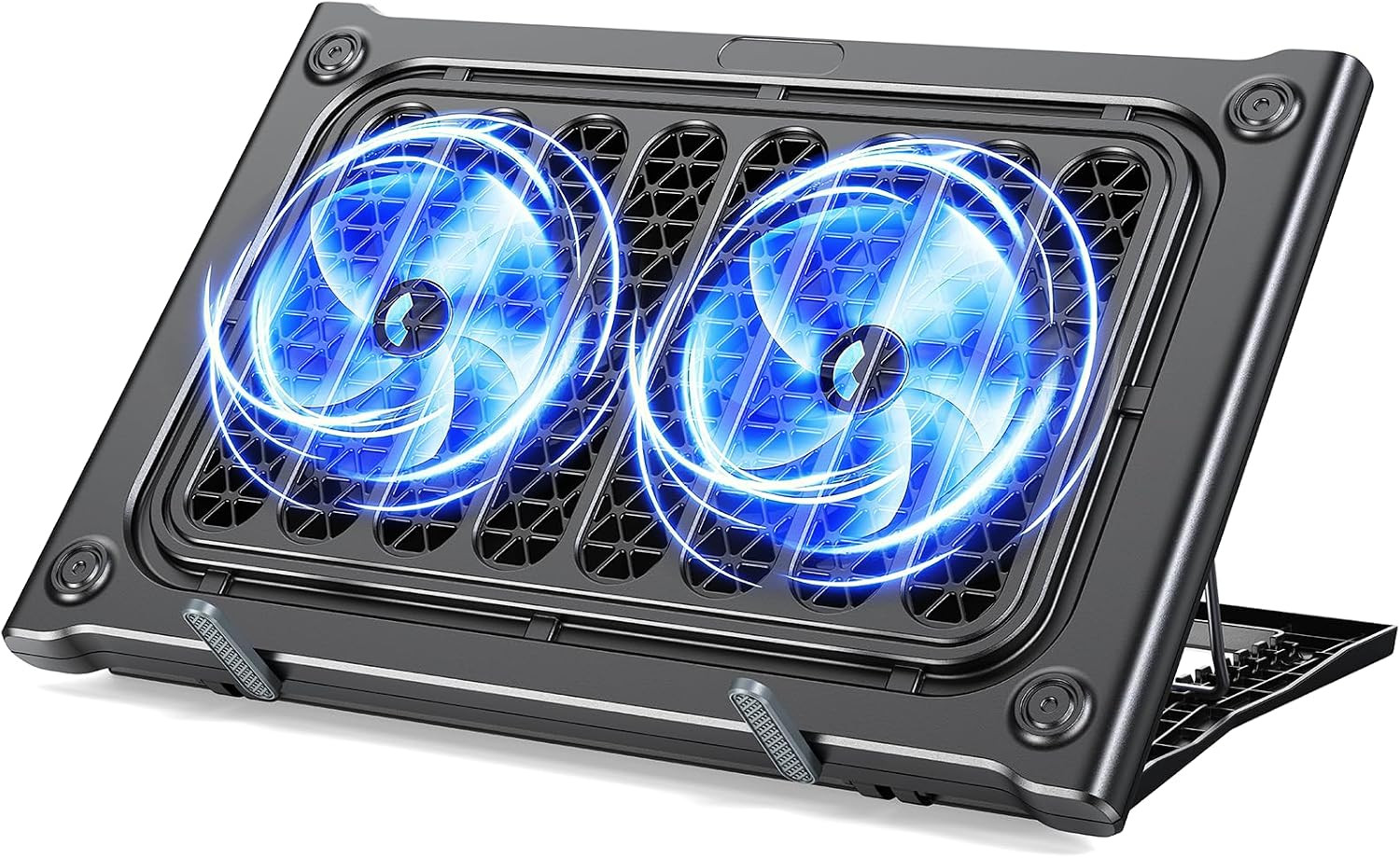 Laptop Cooling Pad Stand, Laptop Cooler with 2 Silent Fans for 10-15.6 Inch Lapt
