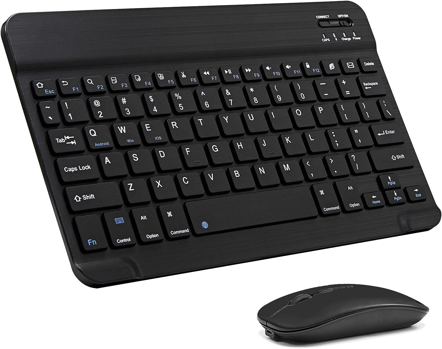 Rechargeable Bluetooth Keyboard Dual Mode Mouse Ultra Slim Wireless Tech Tool