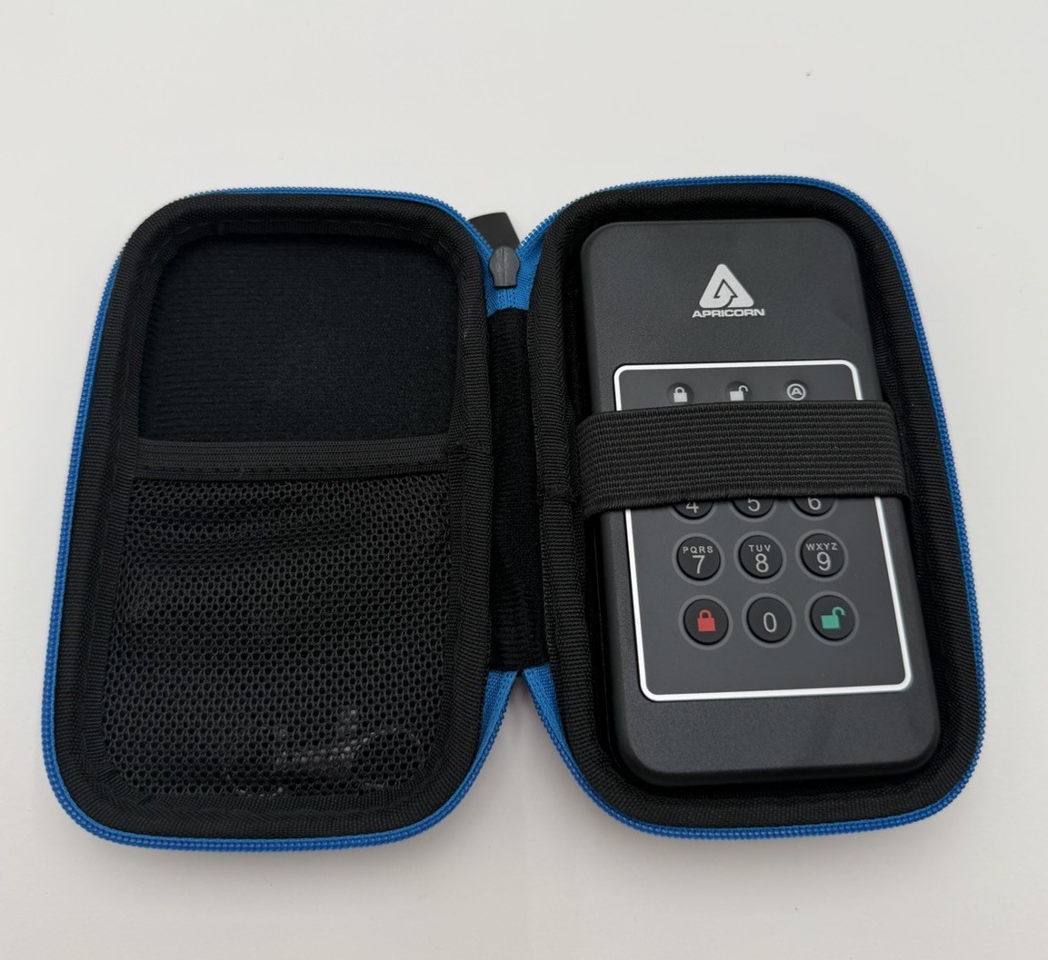 Apricorn 500GB Aegis NVX High Speed Ruggedized SSD USB 3.0 encrypted ANVX-500GB