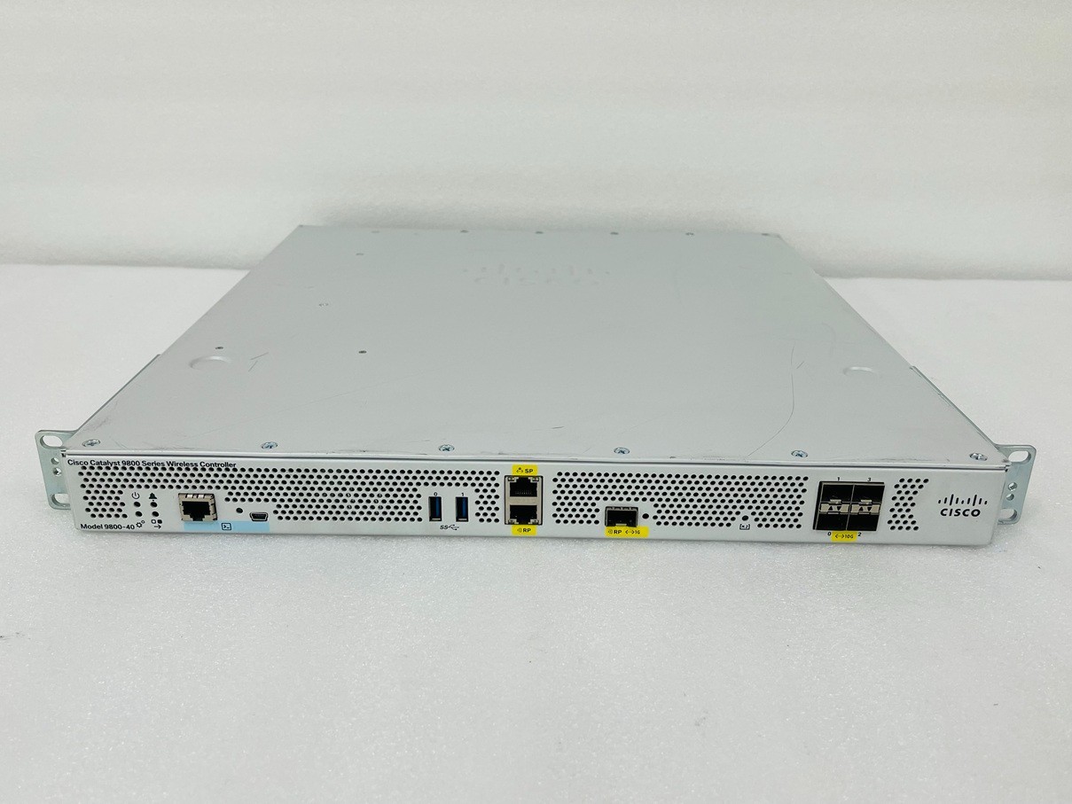 Cisco C9800-40-K9 Catalyst  9800-40 4 Port 10G Wireless Controller W/ 2x AC PSU