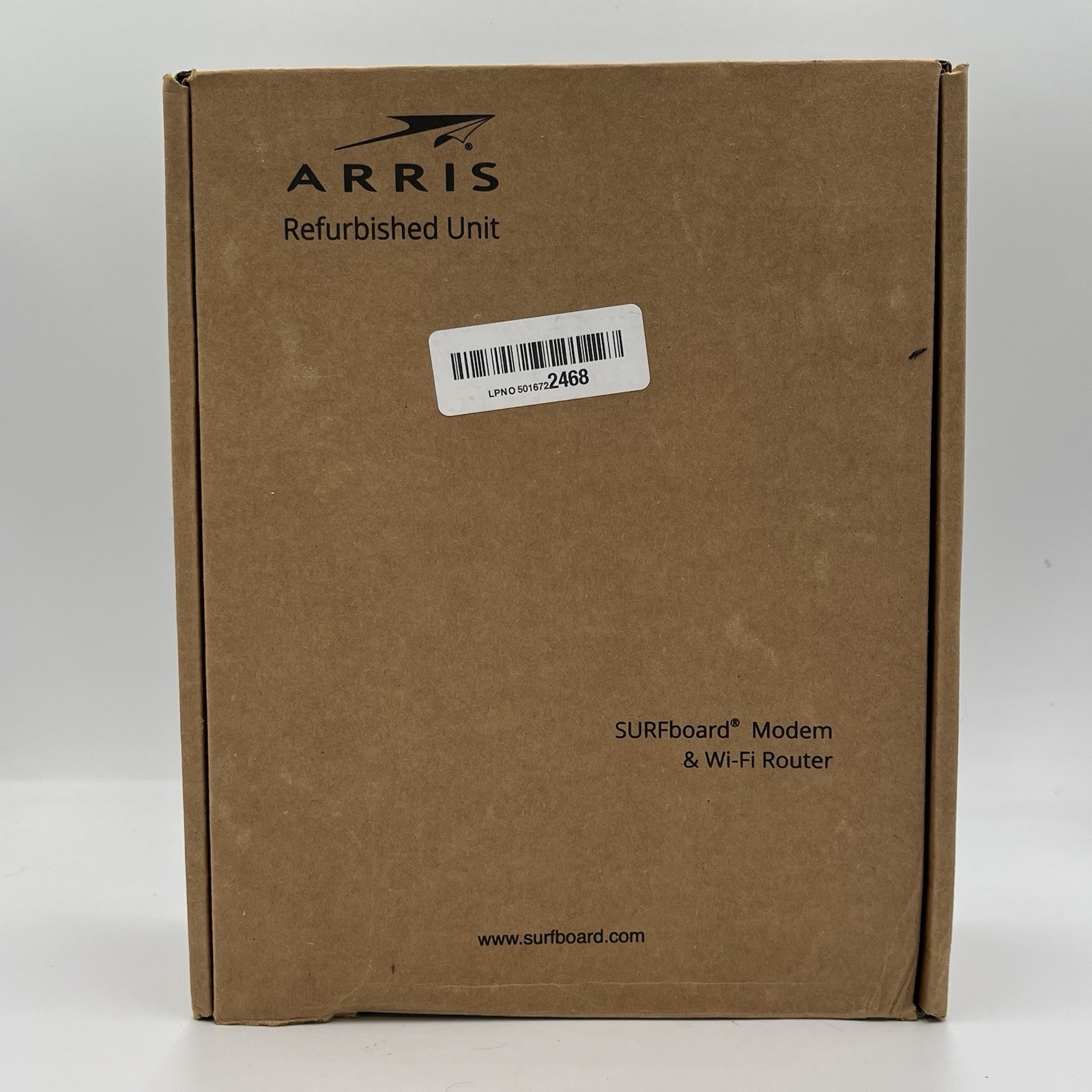 ARRIS Model SBG8300 Router Modem &  AC Adapter Black WYZ WIFI