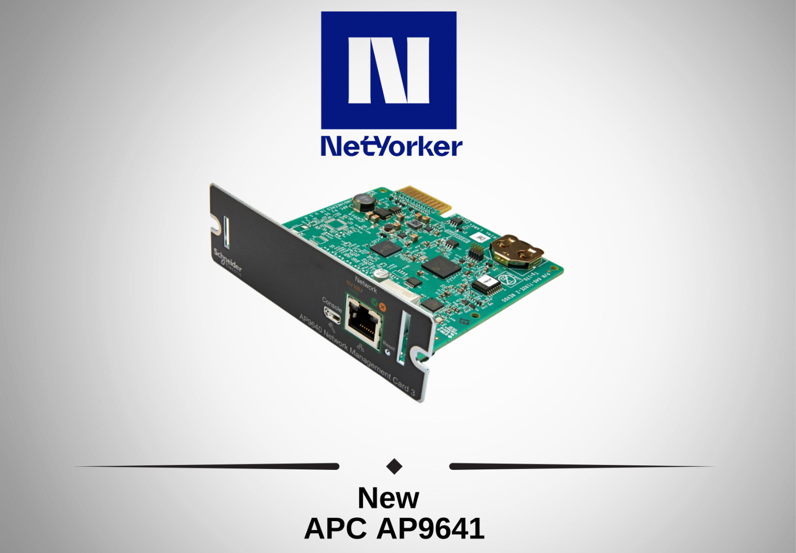 NEW APC AP9641 Network Management Card-Same Day Shipping