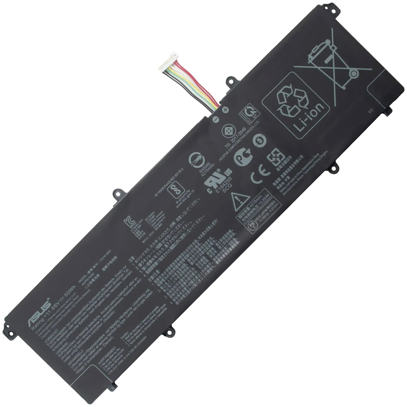 Genuine C31N1905 Battery Asus VivoBook S13 S330FA S330FN S14 S433 S433FA M433IA