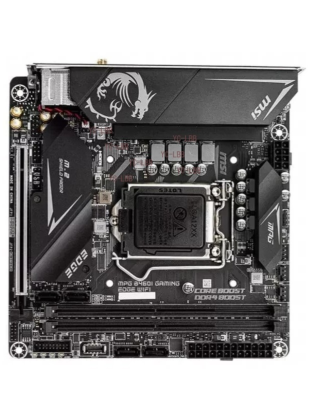 MSI MPG B460I GAMING EDGE WIFI LGA 1200 Intel B460 Mini ITX Intel Motherboard