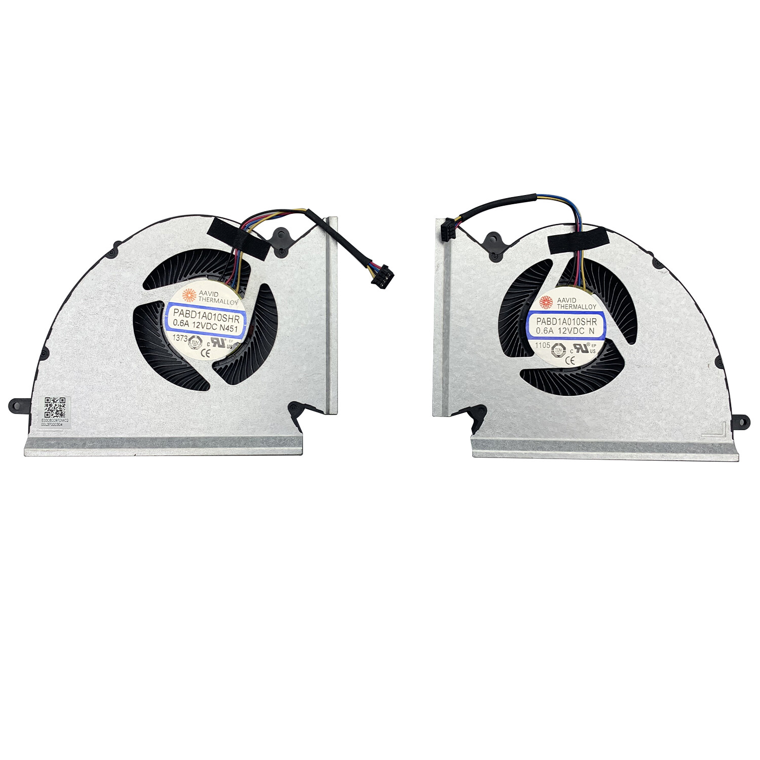 New CPU+GPU Cooling Fan For MSI GP76 GE76 WE76 MS-17K2 MS-17K3 PABD1A010SHR N452