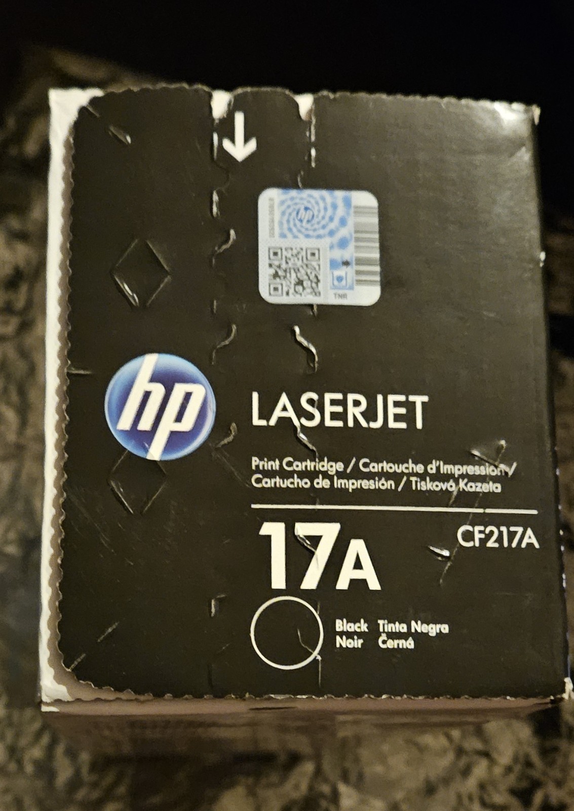 NIB OEM Genuine HP LaserJet 17A (CF217A) Black Toner Cartridge Brand New 