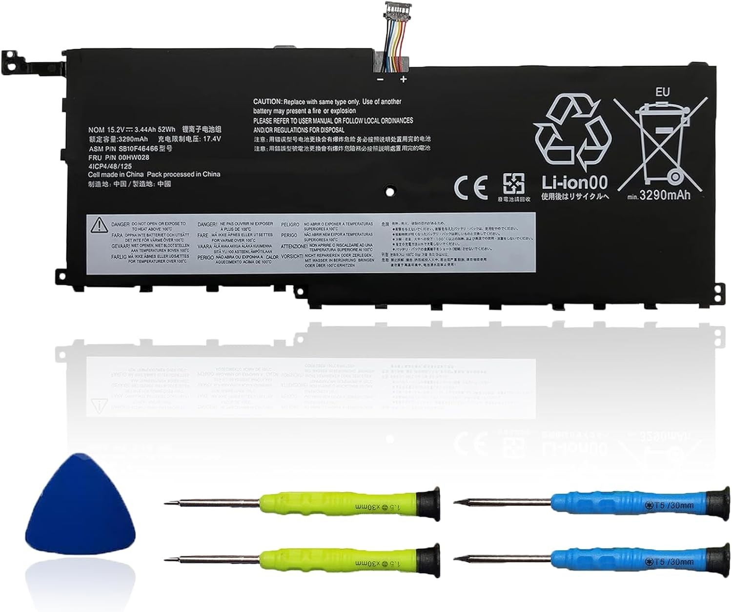 00HW028 01AV439 01AV458 SB10F46466 SB10F46467 Laptop Battery Compatible