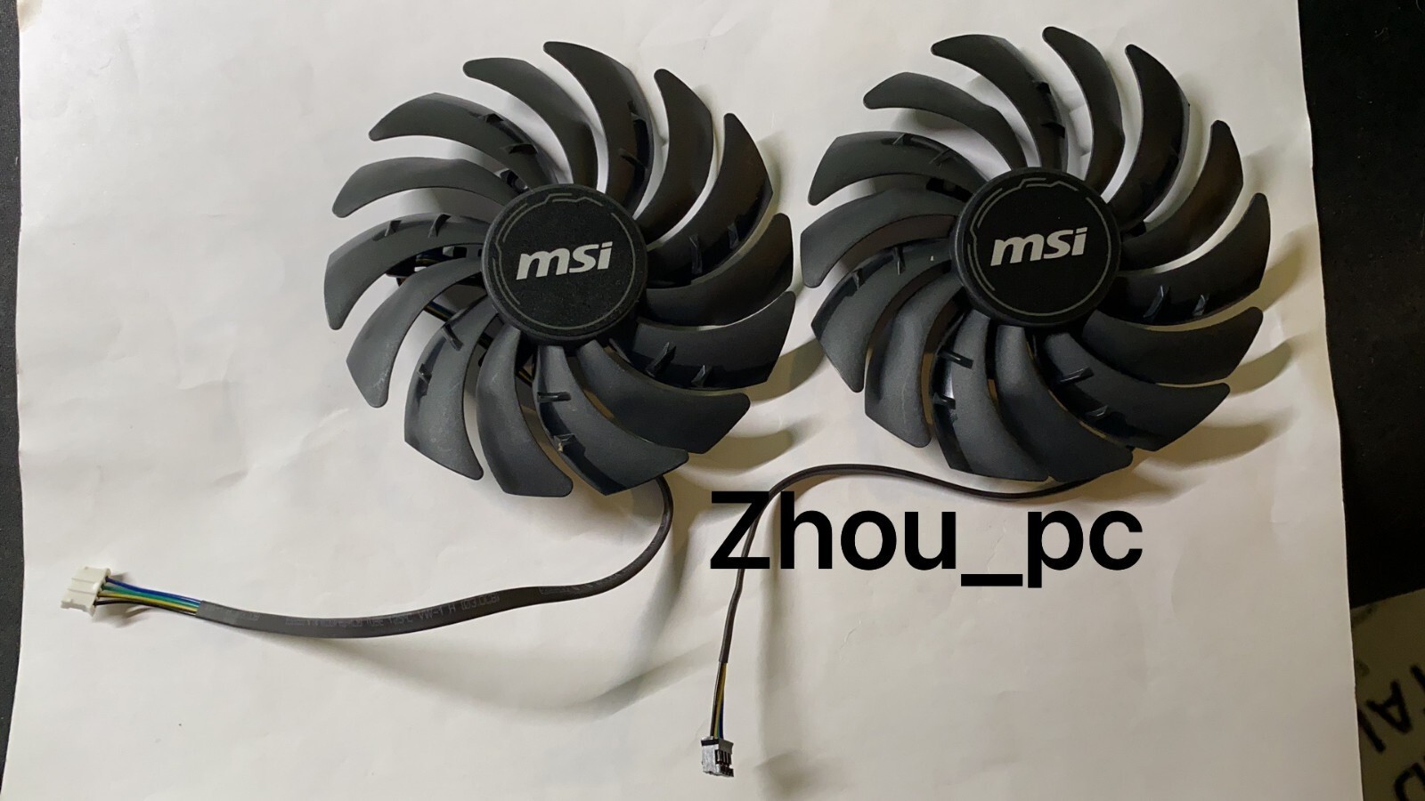 GPU Replacement Cooler Fans 95mm For MSI Ventus 2x 3060 3060ti 3070