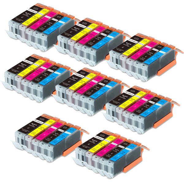 40 PK New Ink Combo + smart chip for Canon 250 251 Pixma MX922 MG6620 MG5622