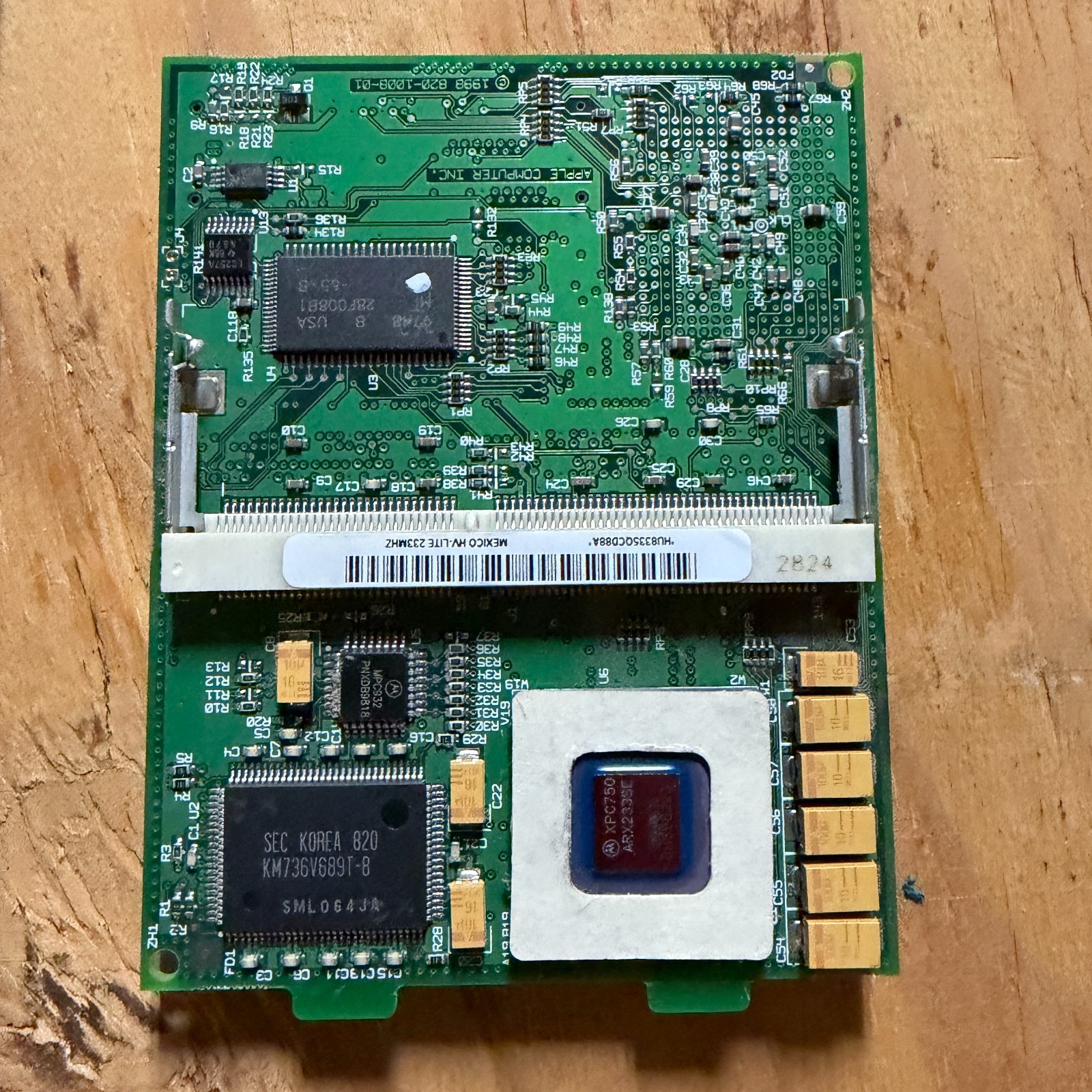 iMac 233MHz CPU Microprocessor Apple Power G3 Vintage CPU Motorola XPC106ARX66CG