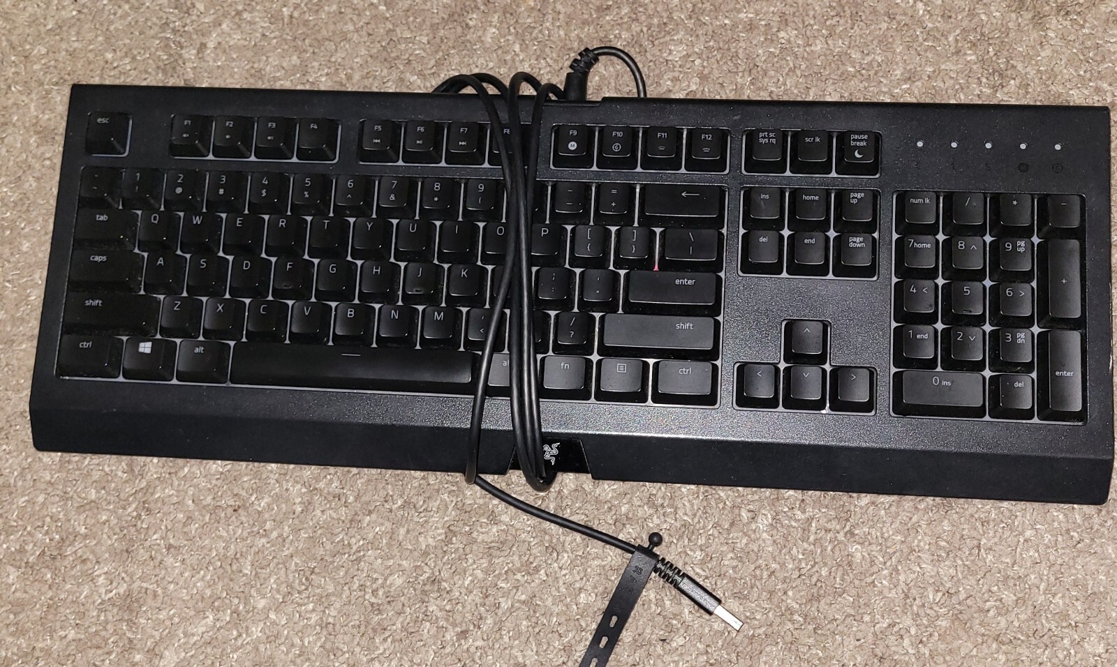Razer Cynosa Chroma Model No. RZ03-0226 Wired Gaming Keyboard
