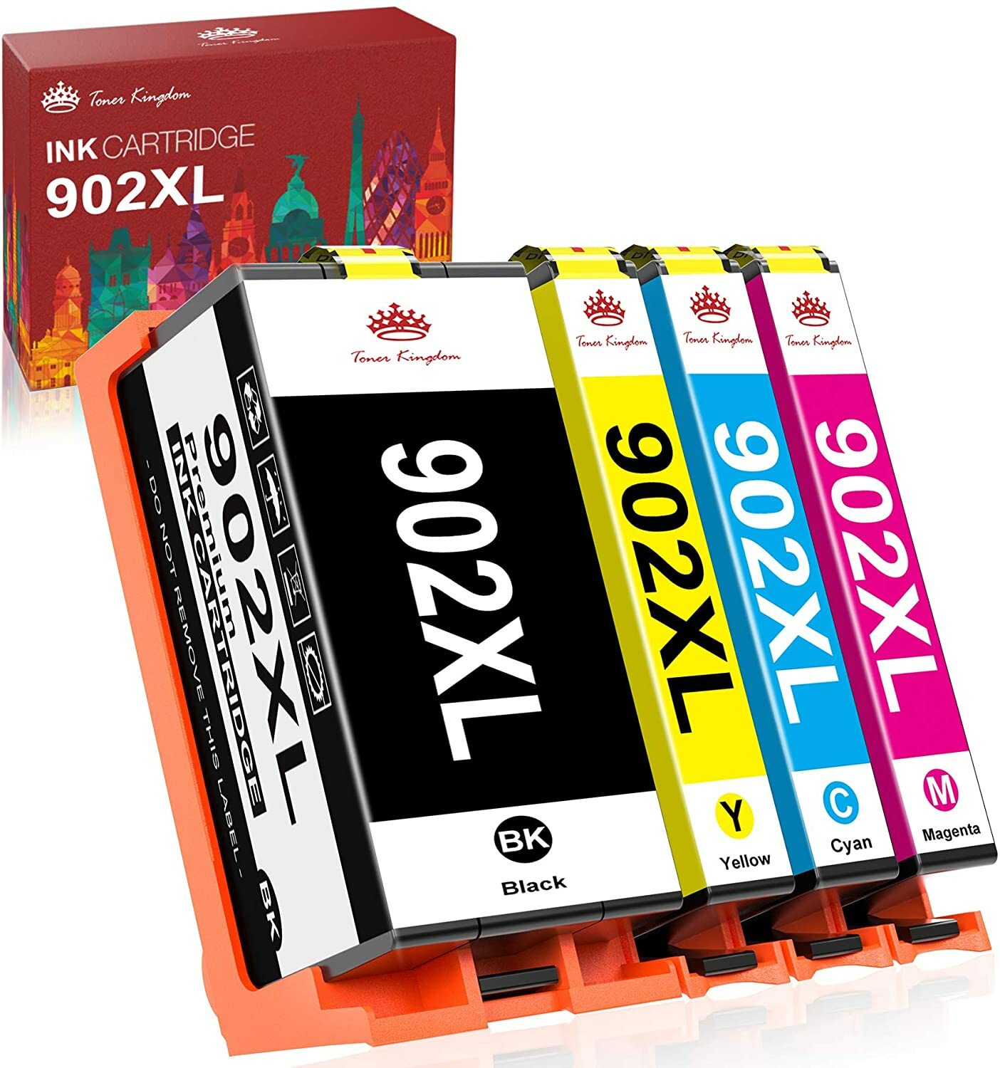 902-XL Ink Cartridges Replacement for HP OfficeJet Pro 6978 6968 6970 6958 6950