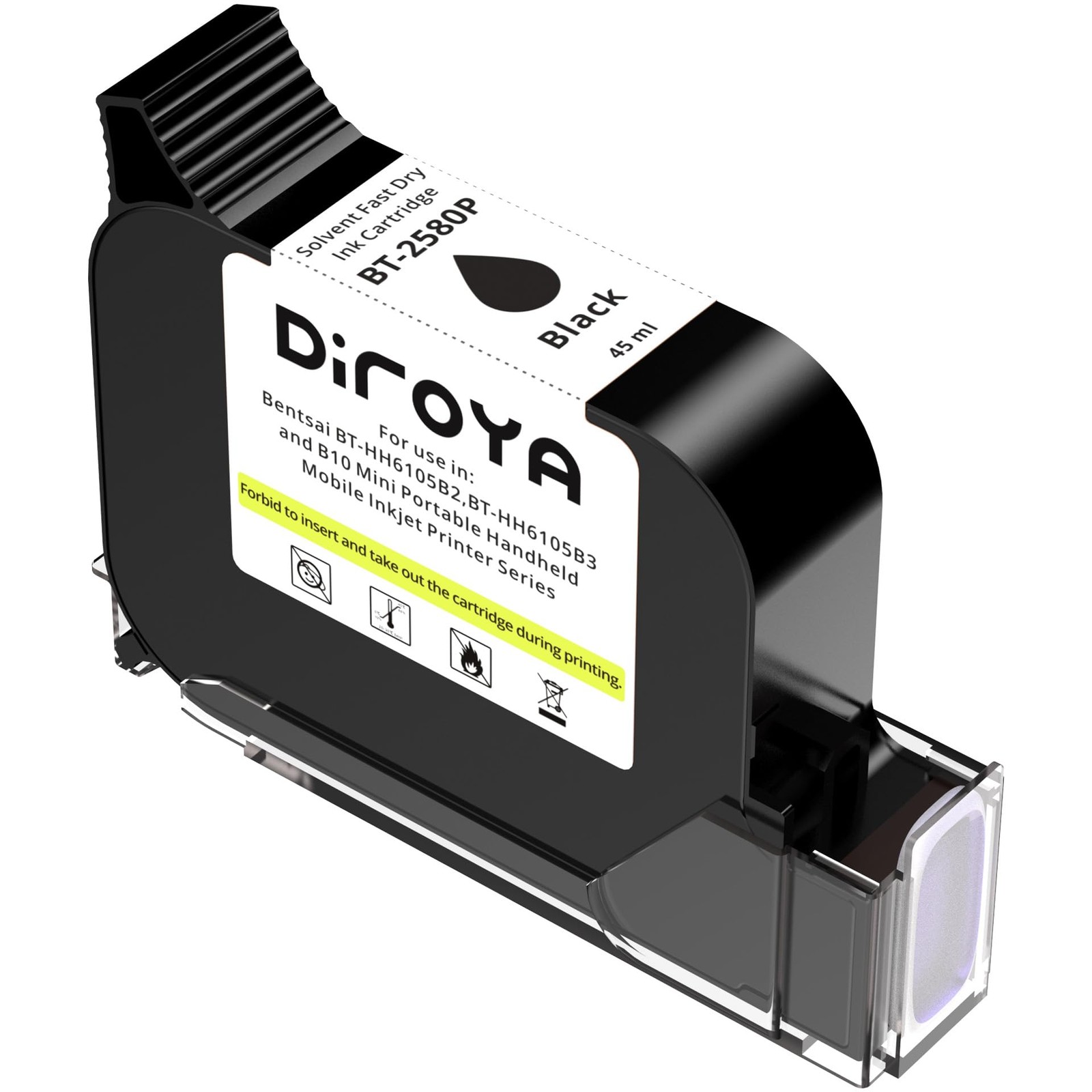 BT-2580P Ink Cartridge for Bentsai BT-HH6105B2,B3 Handheld Inkjet Printers