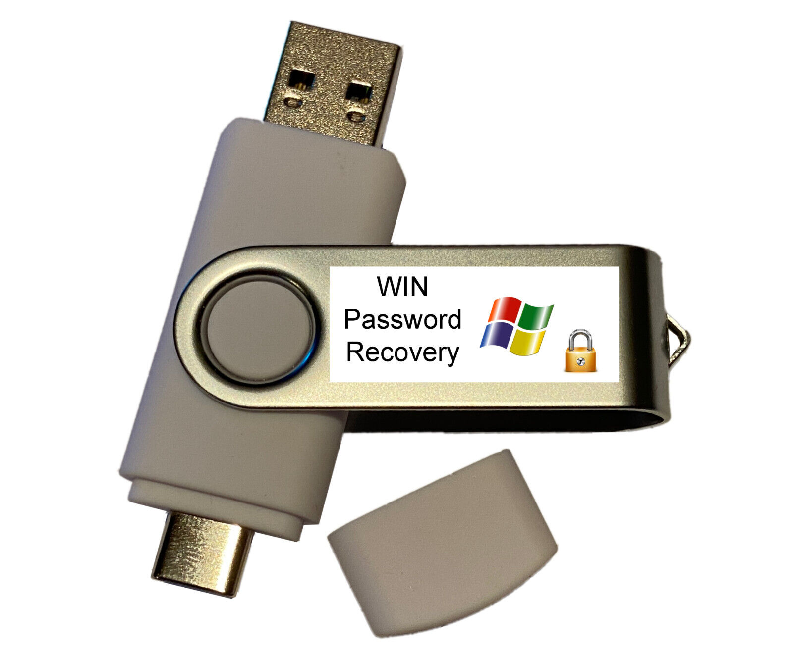 Computer IT Windows and Linux Password Hacker Cracker Removal - LIVE USB-C Tool