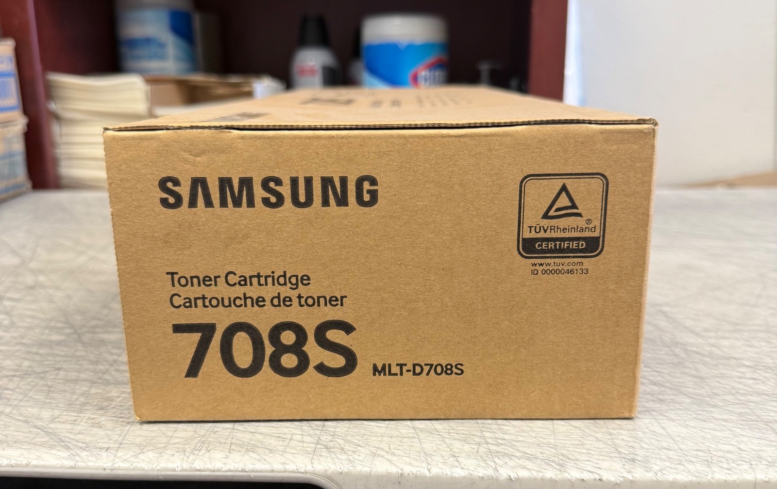 GENUINE SAMSUNG MLT-D708S MLTD708S MLT-D708S TONER CARTRIDGE BLACK