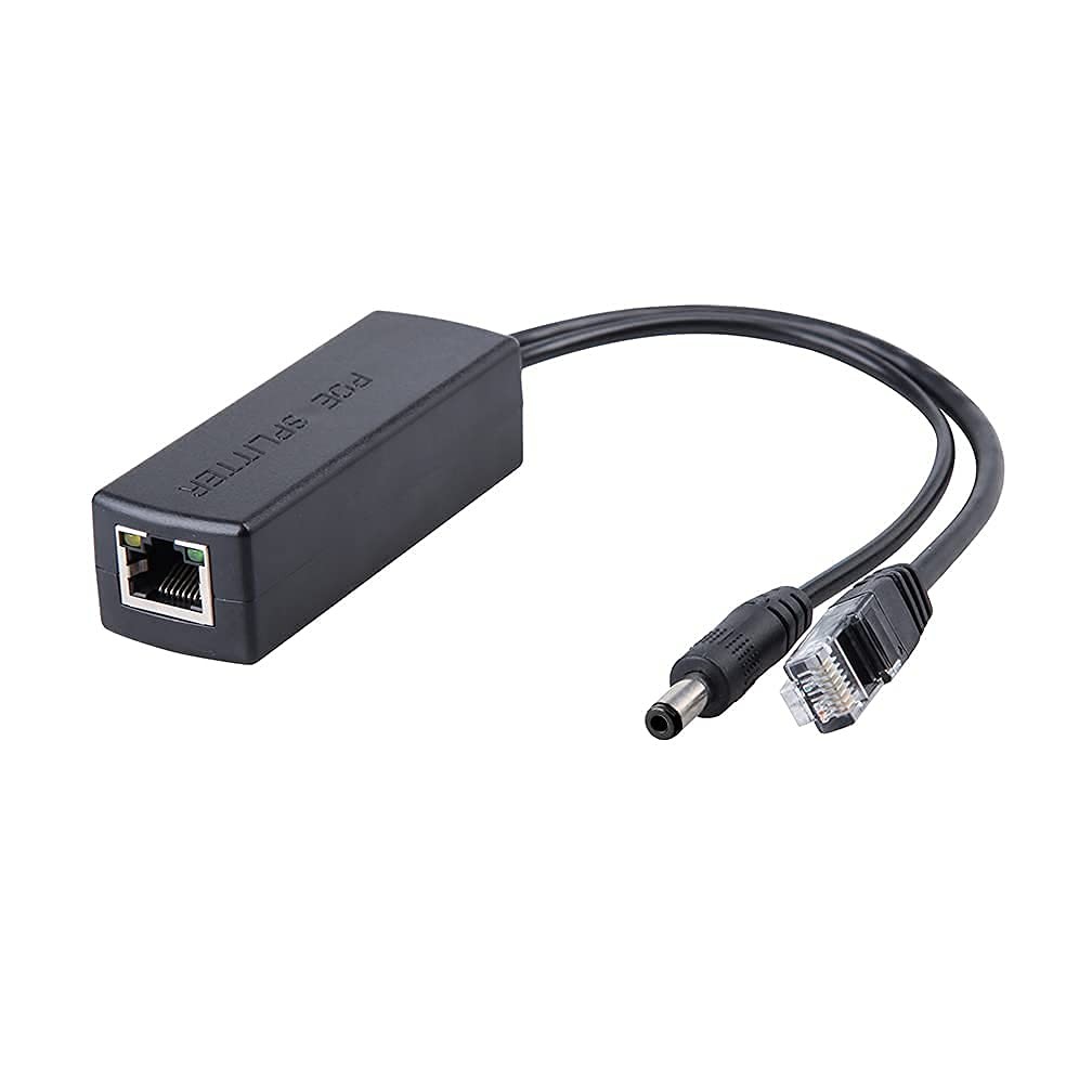 10Gtek 1.25G PoE Splitter Cable, 10/100/1000Mbps, 1000M