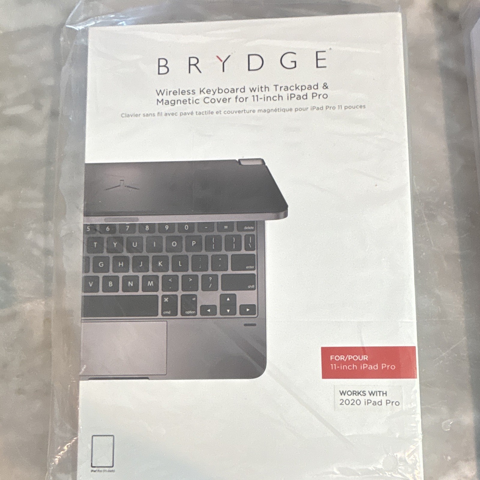 Brydge 11.0 Pro+ Bluetooth Wireless Keyboard Backlit Touchpad Magnetic Cover