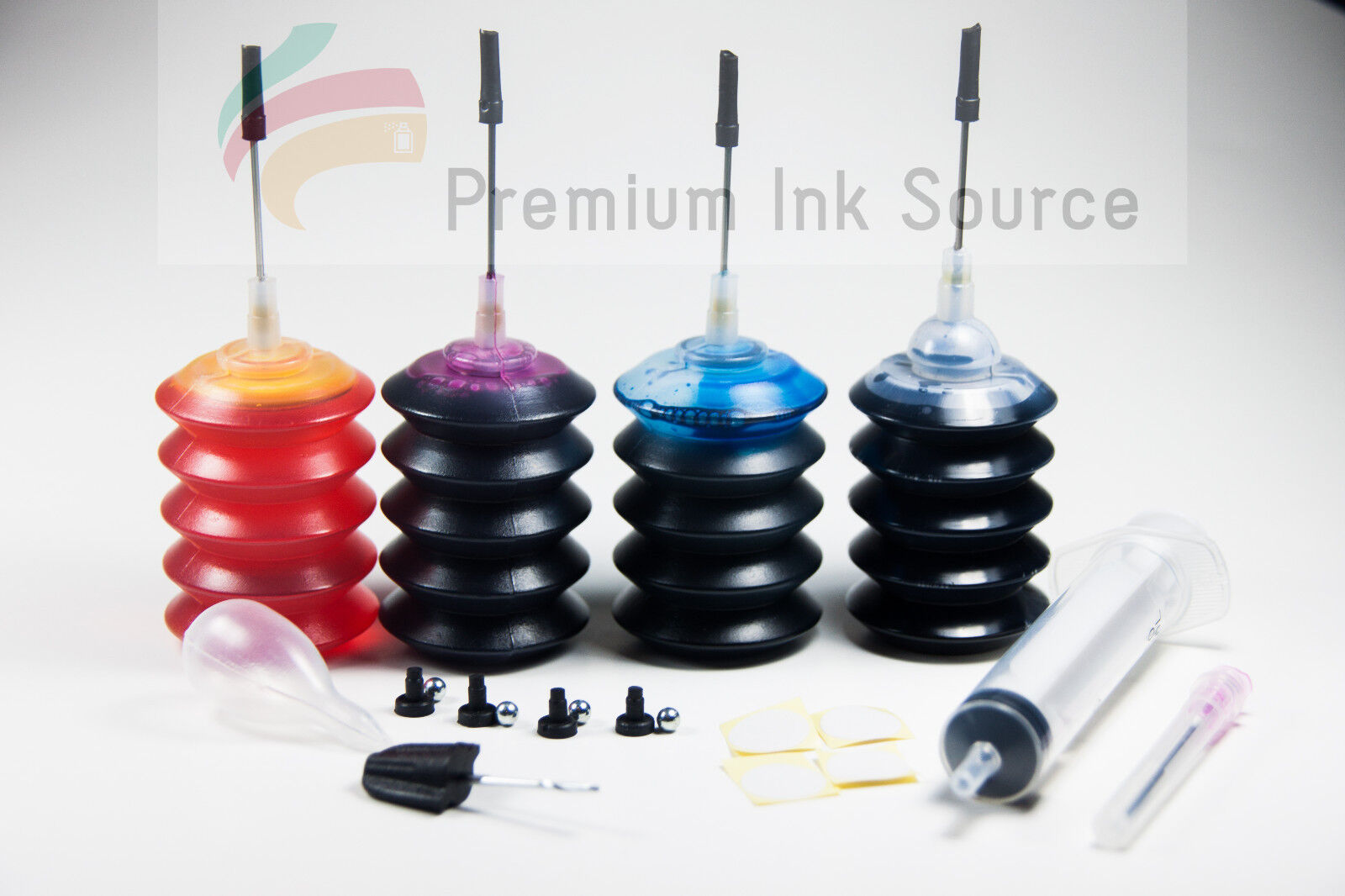 4x30ml Premium Universal Bulk Ink Refill Kit for HP Printer Cartridges