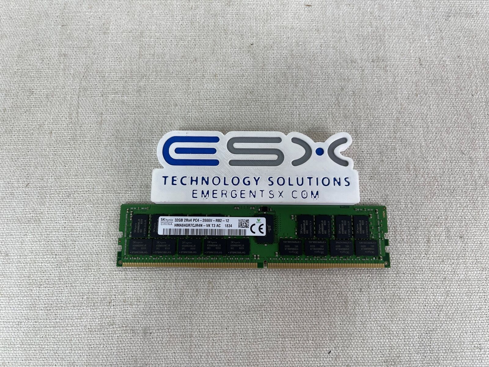 Hynix HMA84GR7CJR4N-VK 32GB 2Rx4 PC4-2666V DDR4 ECC Server Memory RDIMM