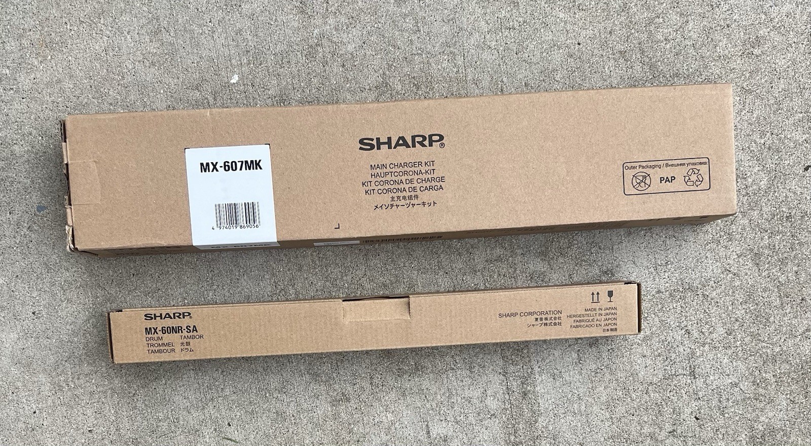 NEW Genuine Sharp Main Charger Kit MX-607MK MX607MK Drum