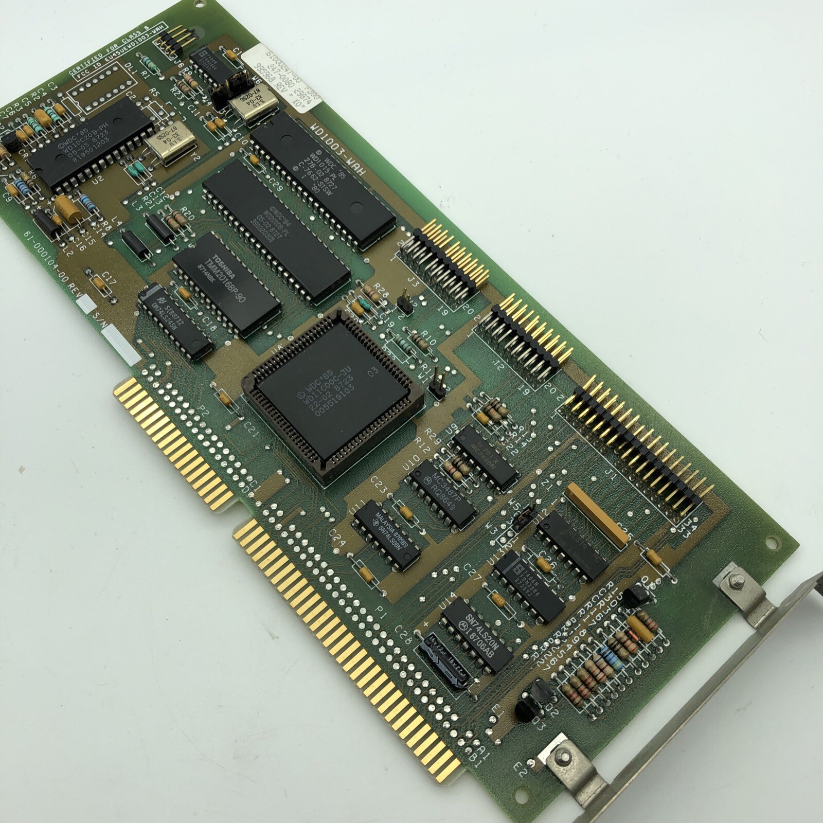 WD HD DISK CONTROLLER ISA WD1003-WAH Hard Drive MFM Western Digital 16 Bit