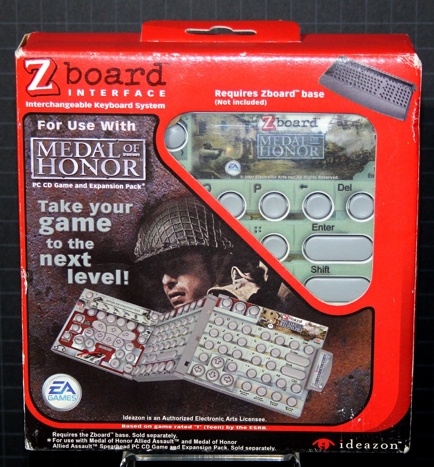MEDAL OF HONOR Z Board Collapsible Keyboard - Only NEW IN BOX N.O.S. V. 2002