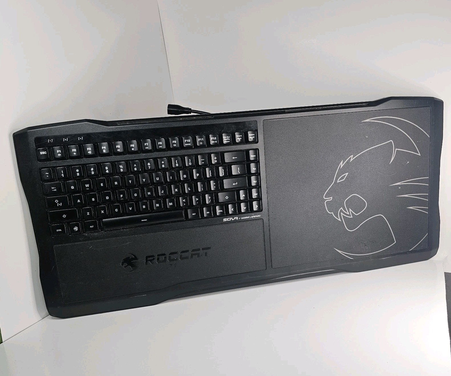ROCCAT Sova Lapboard ROC-12-151 All Keys Present Membrane Keyboard Untested