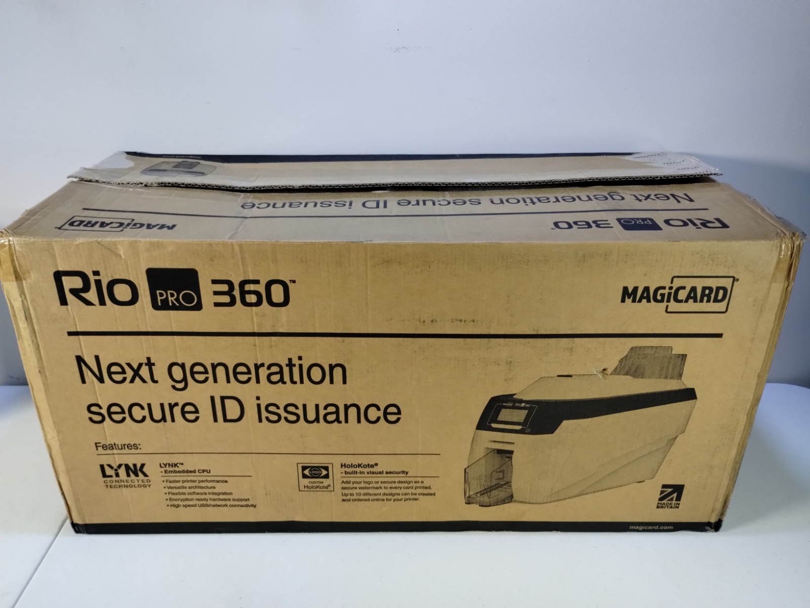 Magicard 3652-3021 Rio Pro 360 ID Card Printer - New open box w/ 30-Day Warranty