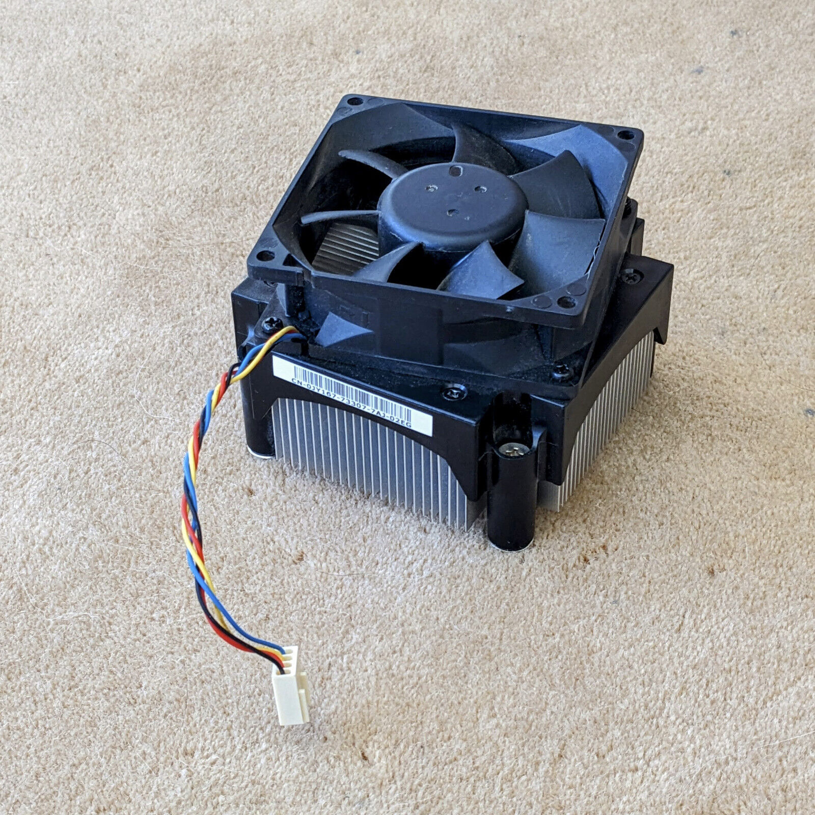 ❄️ [TESTED] CPU Heatsink Cooler w/ 4-Pin Fan | Model # 0JY167 | For Vintage DELL