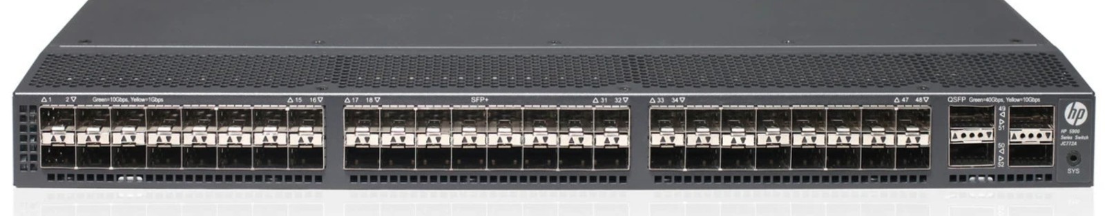 HPE JC772-61201 FlexFabric 5900AF 48XG 4QSFP+ Switch JC772A