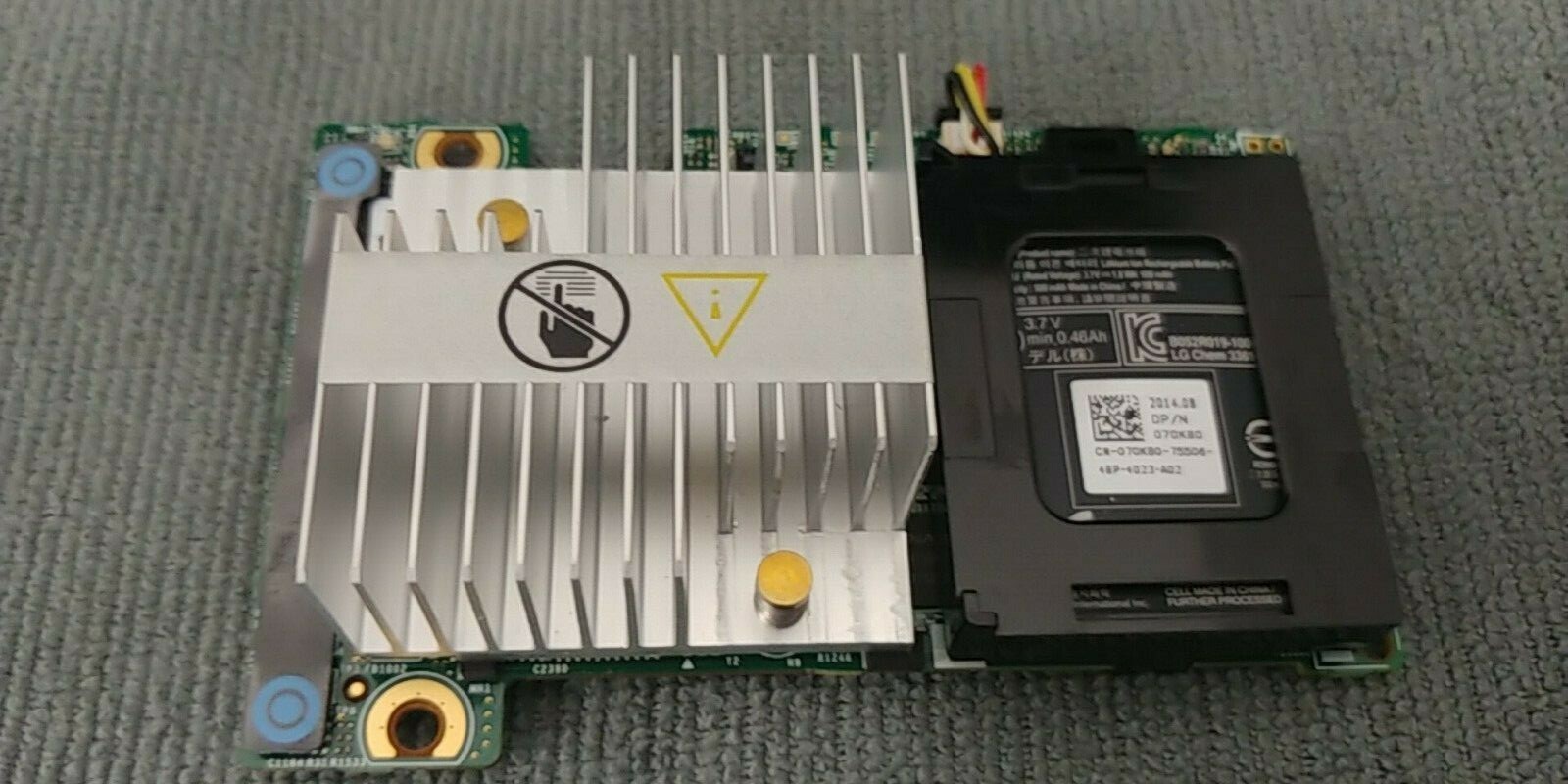 *Lot of 10* Dell 5CT6D PERC H710 6GB/s RAID Controller w/ Battery