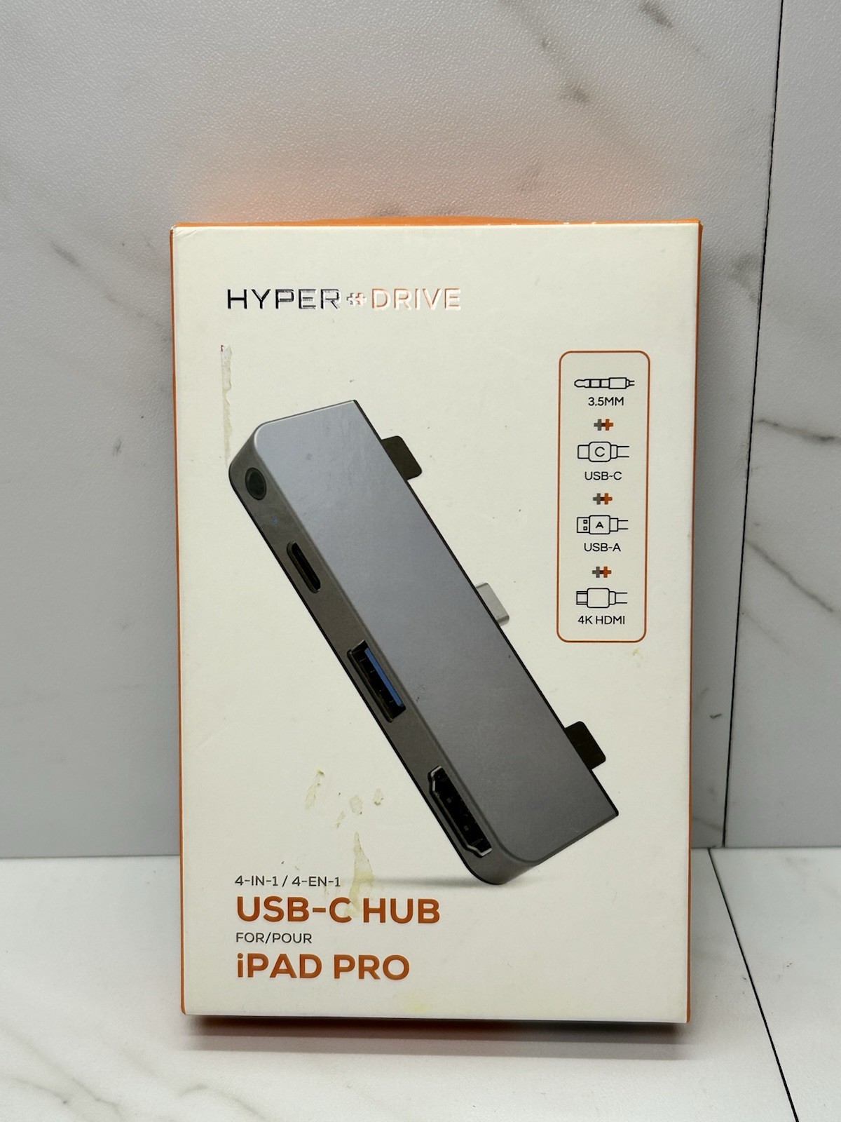 Hyper HyperDrive 4-in-1 USB-C Hub for iPad Pro 2018/2020, Space Gray