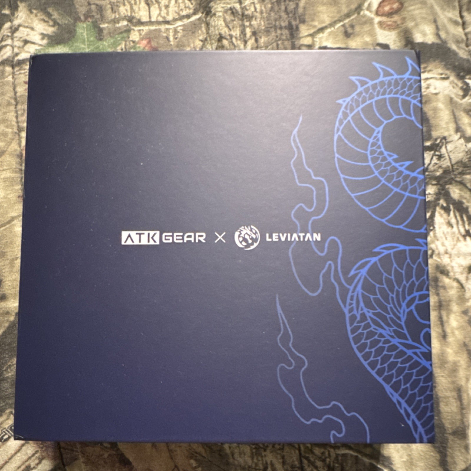 ATK Gear F1 Leviatan 2.0 Wireless Gaming Mouse Optical Ergonomic 5 Buttons Blue