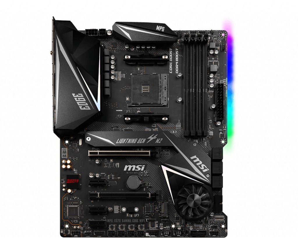 For MSI MPG X570 GAMING EDGE WIFI motherboard AM4 DDR4 128G HDMI ATX Tested ok