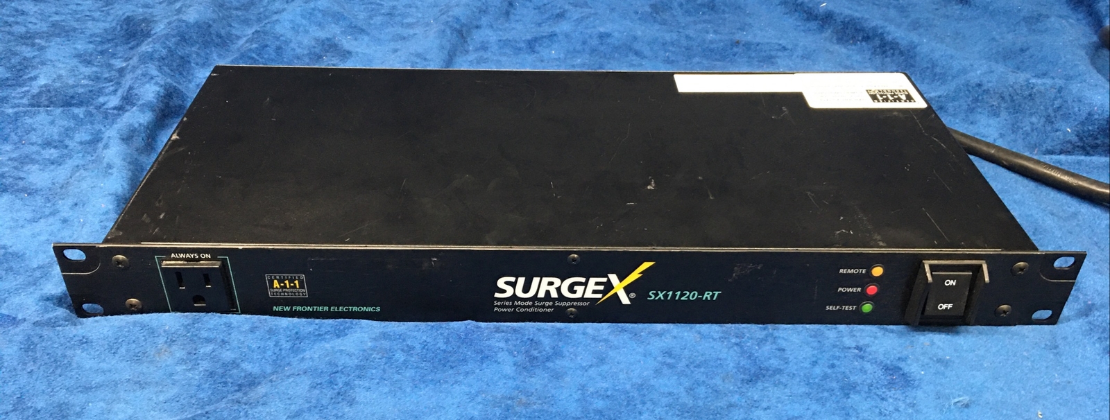 SurgeX SX1120-RT 1RU 9 Outlet 20A / 120V Surge Eliminator and Power Conditioner