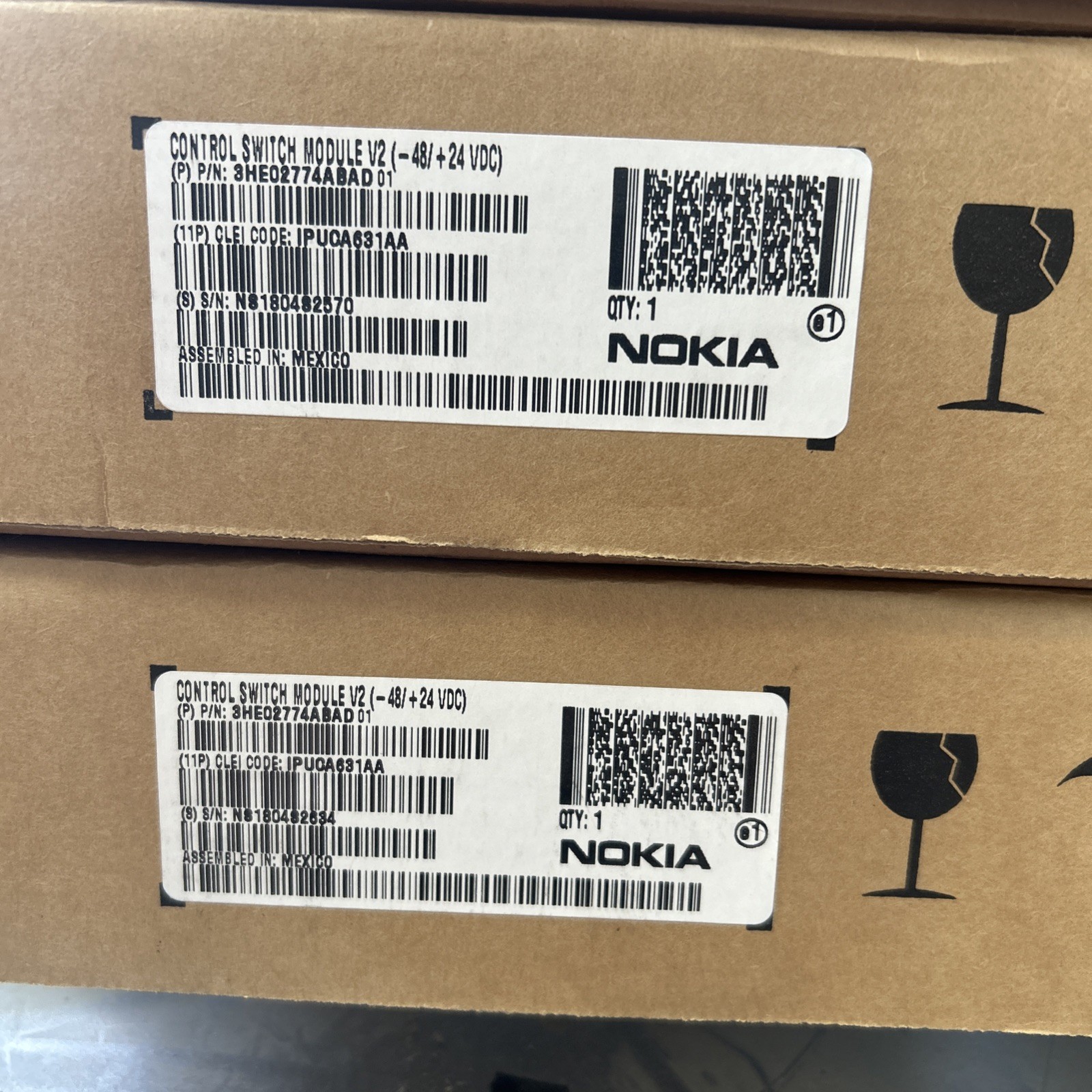 Nokia 3HE02774ABAD01 7705 SAR-8 Control Switch Module V2 - NEW OEM