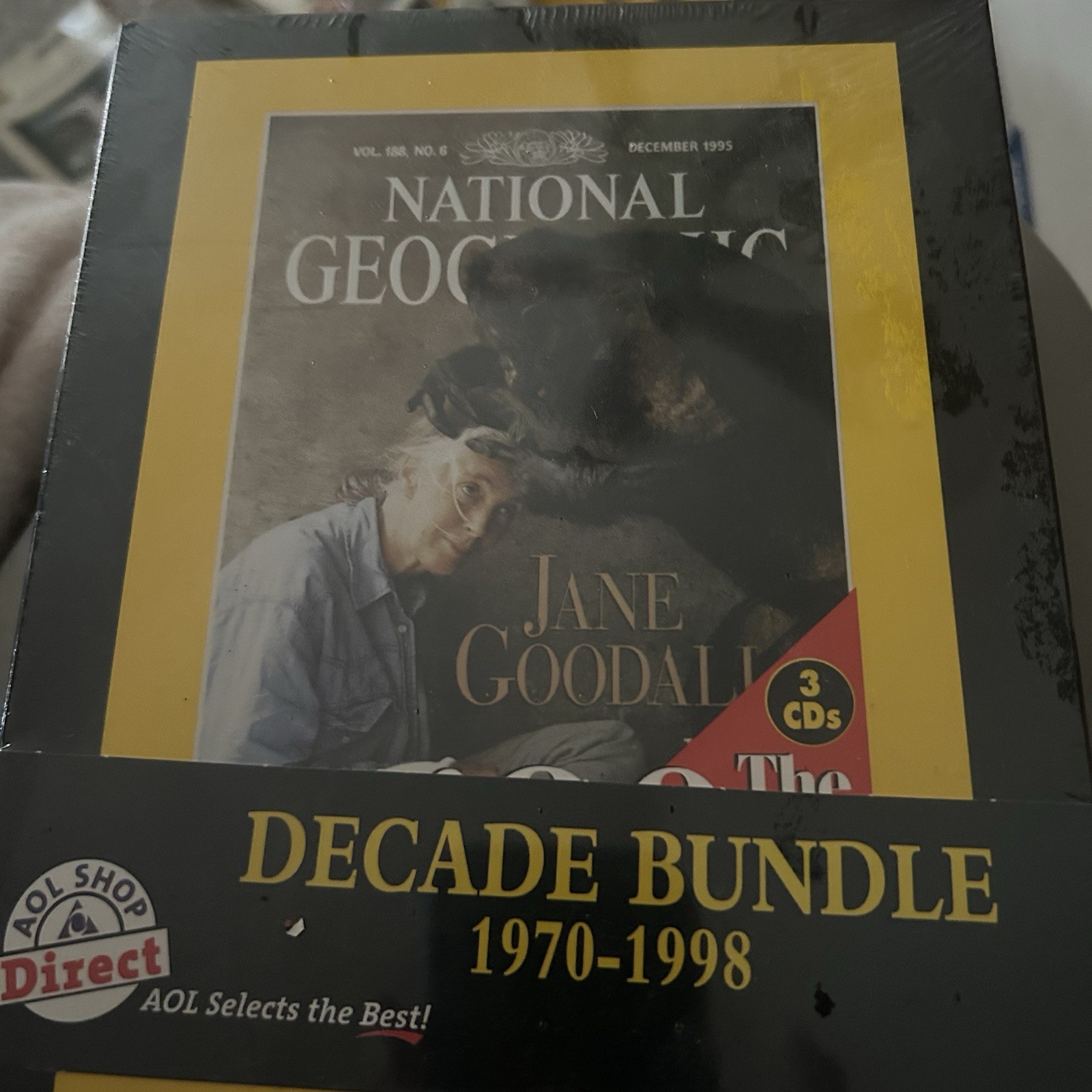 National Geographic Interactive Decade Bundle 1970-1998 CD-ROM, 3 CDs