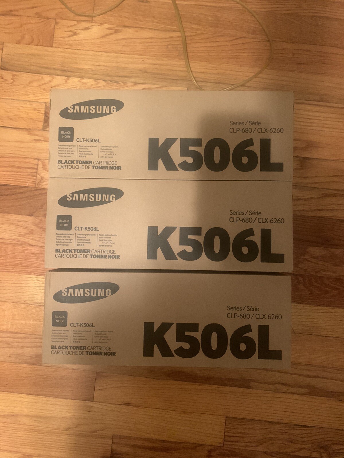 Samsung Clt-k506L High-Yield Black Toner Cartridges