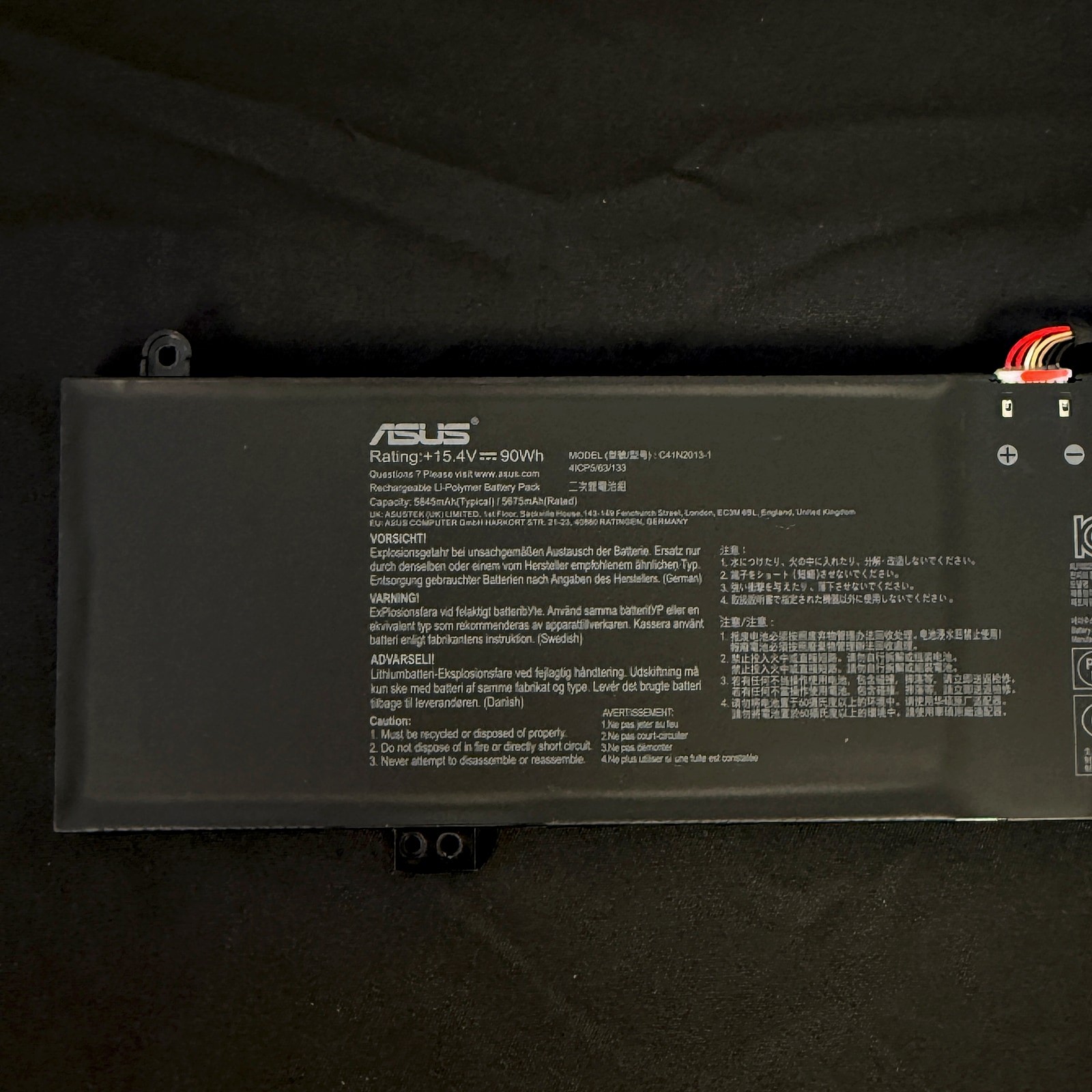 OEM ASUS ROG Strix G17 G713P G713PU Battery C41N2013 90Wh 15.4V 2025