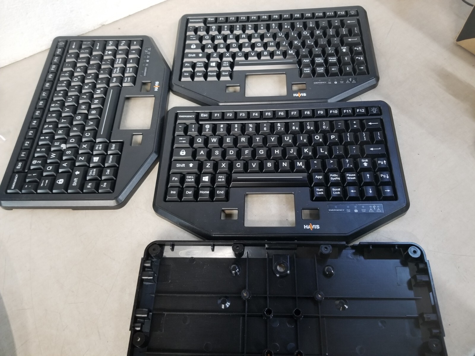 Lot of Havis Keyboard Parts (3 Covers, 1 Back)